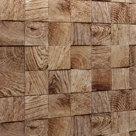 Panel of wood